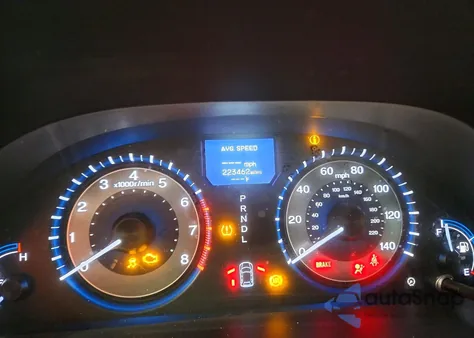 2013 Honda Odyssey Touring z USA, uszkodzony, nr VIN 5FNRL5H9XDB018835